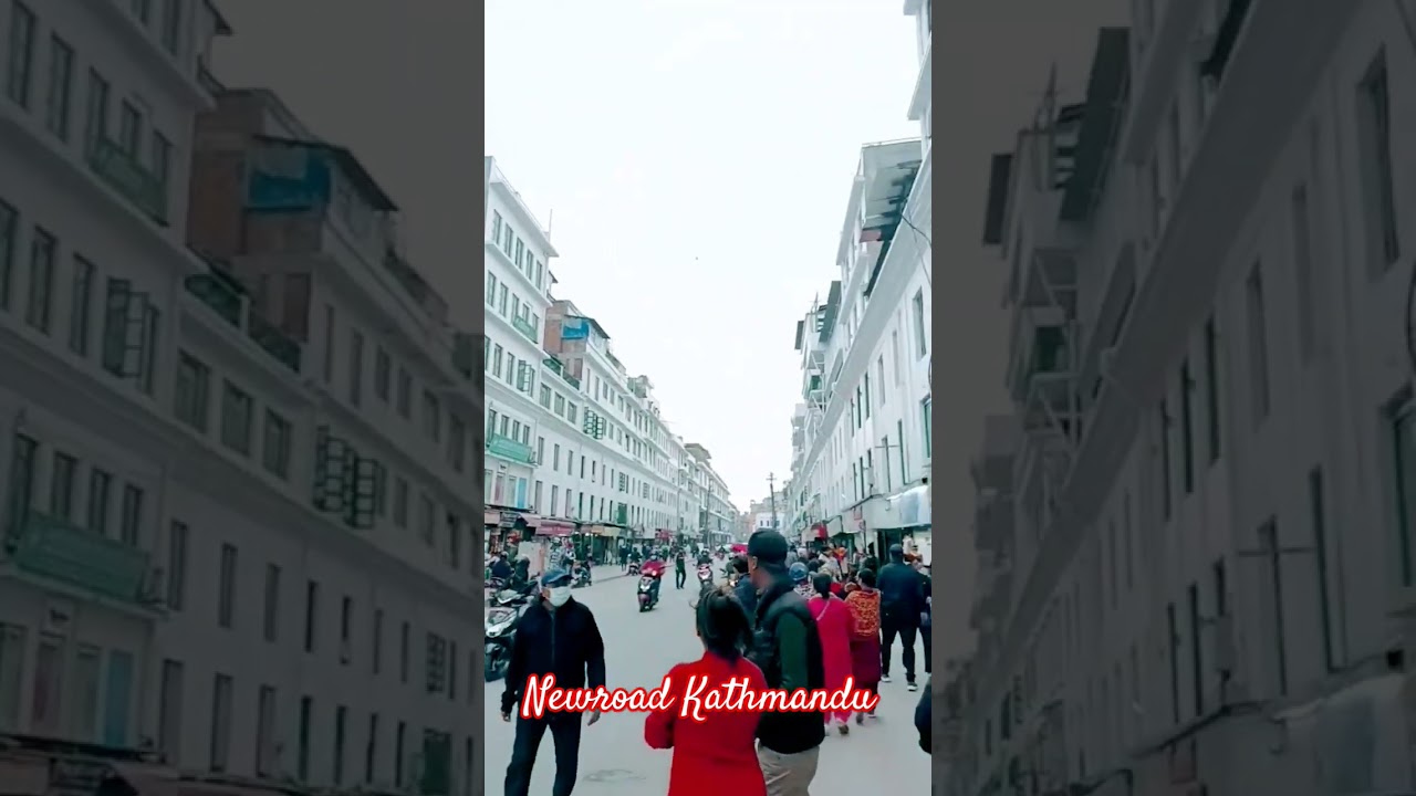 Newroad Kathmandu has got new look and looks like some European street #newroad #kathmandu #nepal