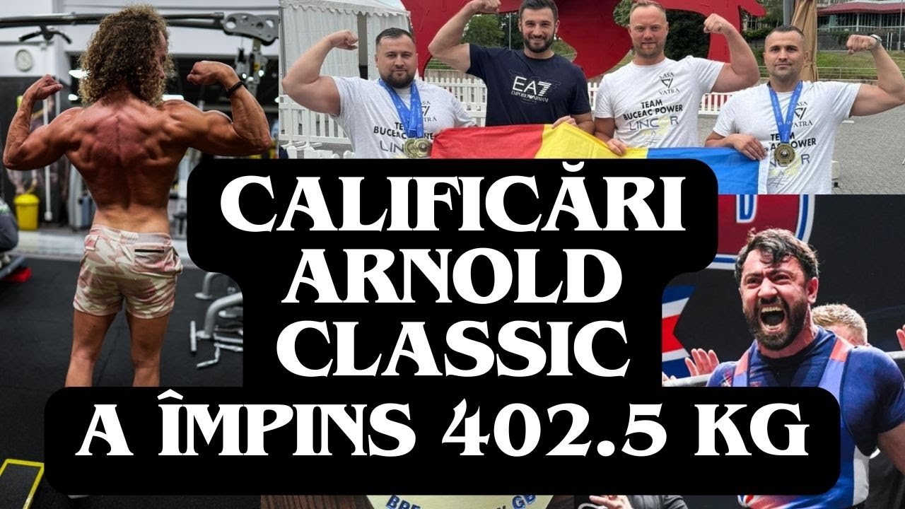 Antrenament de SPATE, discuții + DEMONSTRAȚII ( a împins 402.5 kg )
