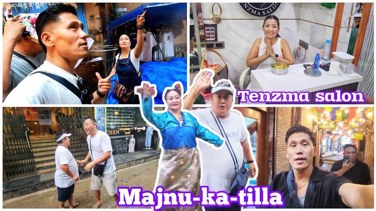 Dawa Dolma Angry 😡 @Tenzmasalon || Majnu-ka-tilla || Tibetan YouTuber || Tibetan Vlogger 