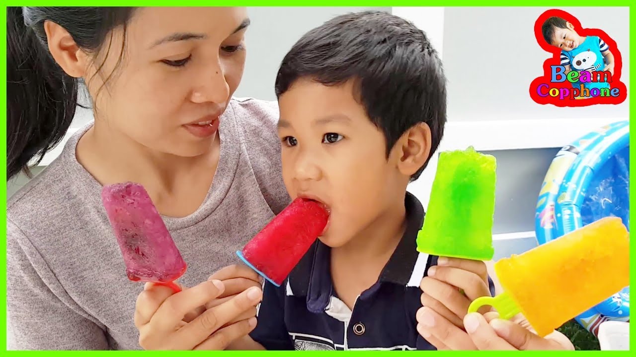 น้องบีม | ไอติมน้ำอัดลมทำกินเอง Ice Cream