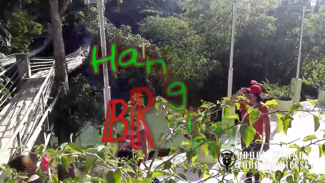 Bohol Island Tour Services Brings You To The Hanging Bridge in Sevilla, Bohol