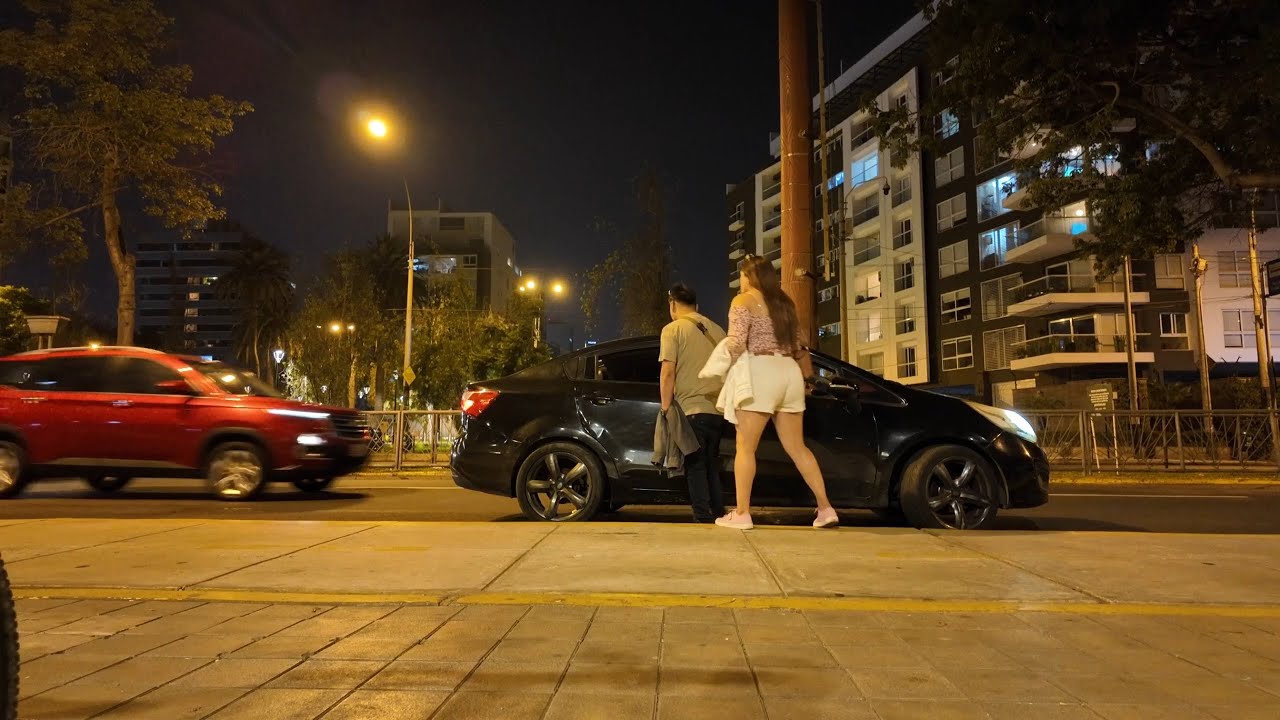 Sonido ambiente calle noche, ruido de ciudad 🎧