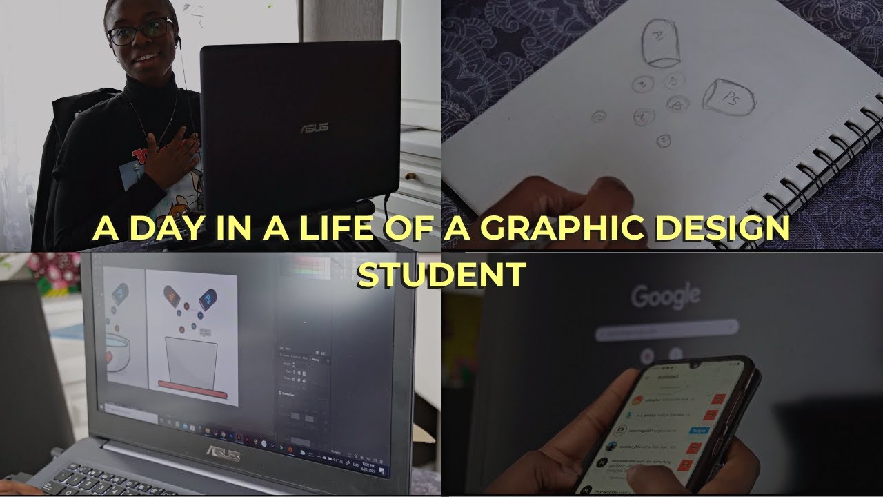 A Day In A Life Of A Graphic Design Student - Monica van Zundert
