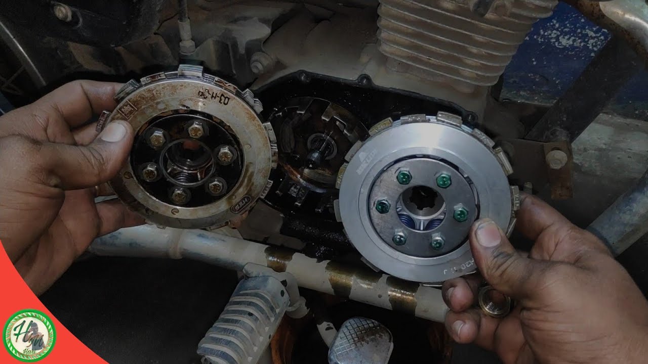 How to replacement clutch plate for Bajaj Boxer