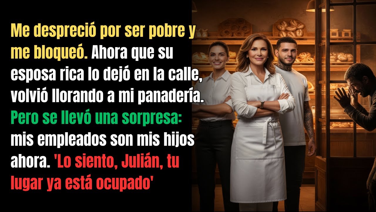 Mi hijo me bloqueó de su vida por 5 años. Hoy regresó llorando, pero yo ya tenía otra familia.