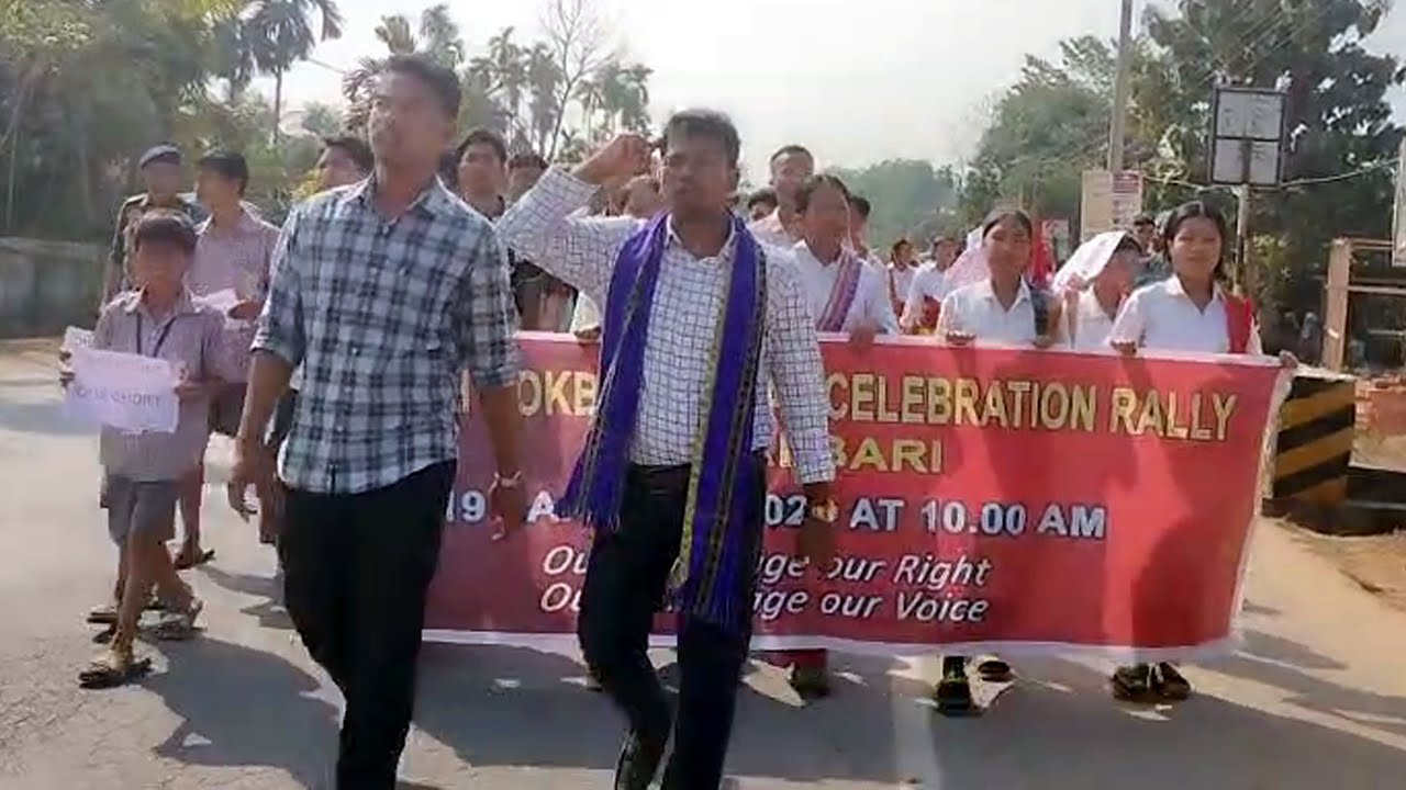 Philbrwichichar Kokborok Salo Khowai TISF Roman Script no Sanwi Khadumani Rally Khlaikha