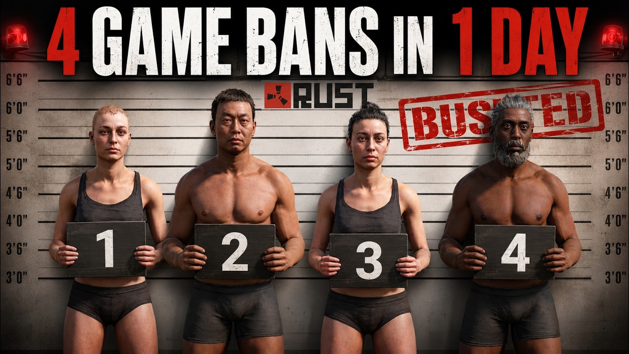 Gamebanned 4 Times in 1 Day