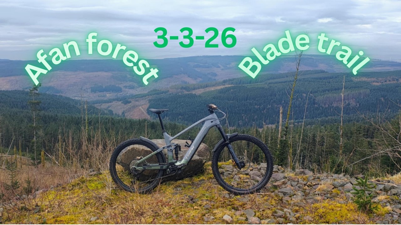 Afan Blade trail EMTB