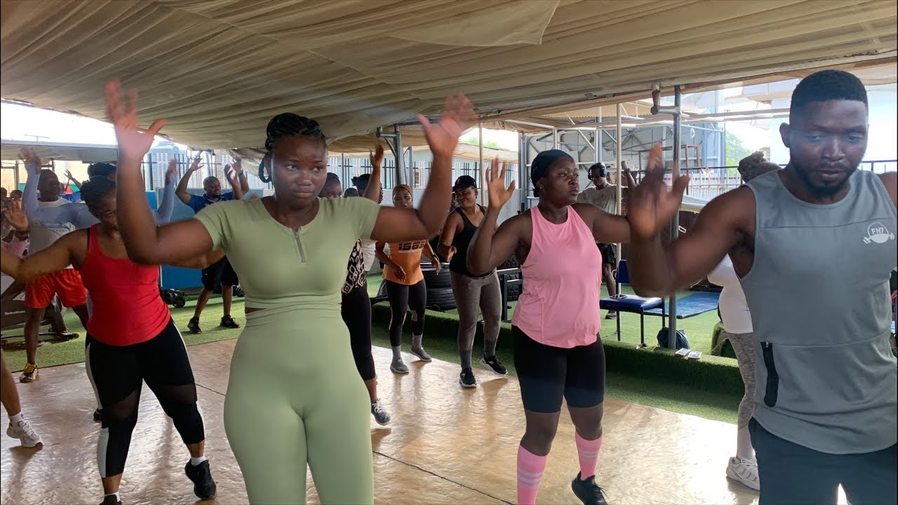 Aerobics Class with Coach Pukka
