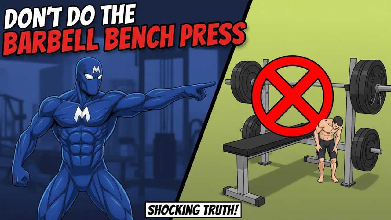 STOP DOING BARBELL BENCH PRESS ❌ What Really Works for Your Strength? 