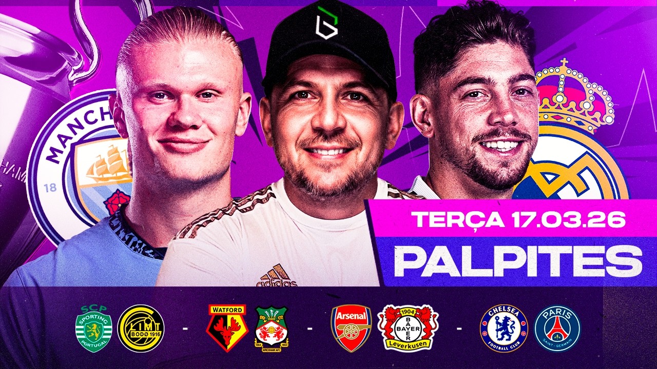 PALPITES DE FUTEBOL PARA O DIA 17 03 2026 (TERÇA-FEIRA) | Boleiros Tips
