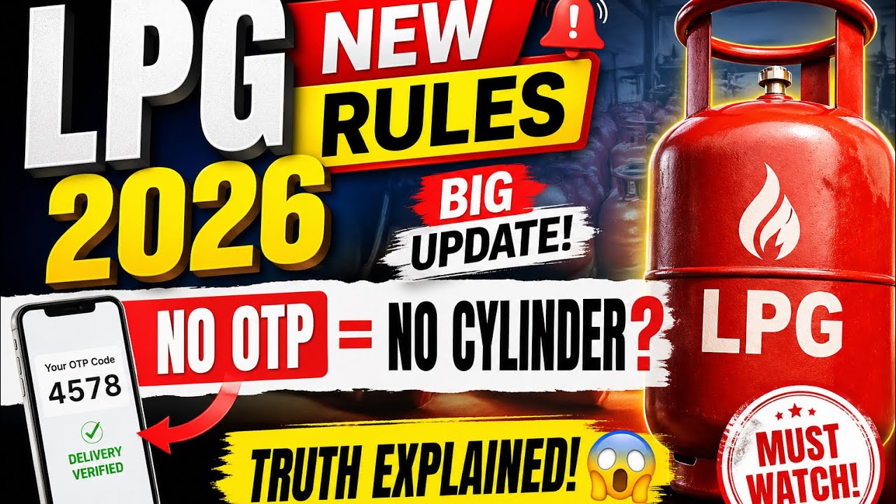 &ldquo;LPG New Rules 2026 😱 | No OTP, No Cylinder? Truth Explained!&rdquo;