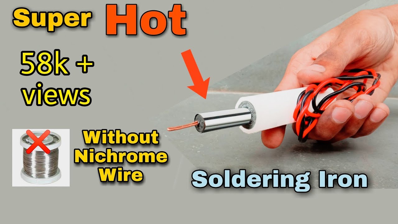how to make soldering iron | Easy | Soldering iron |