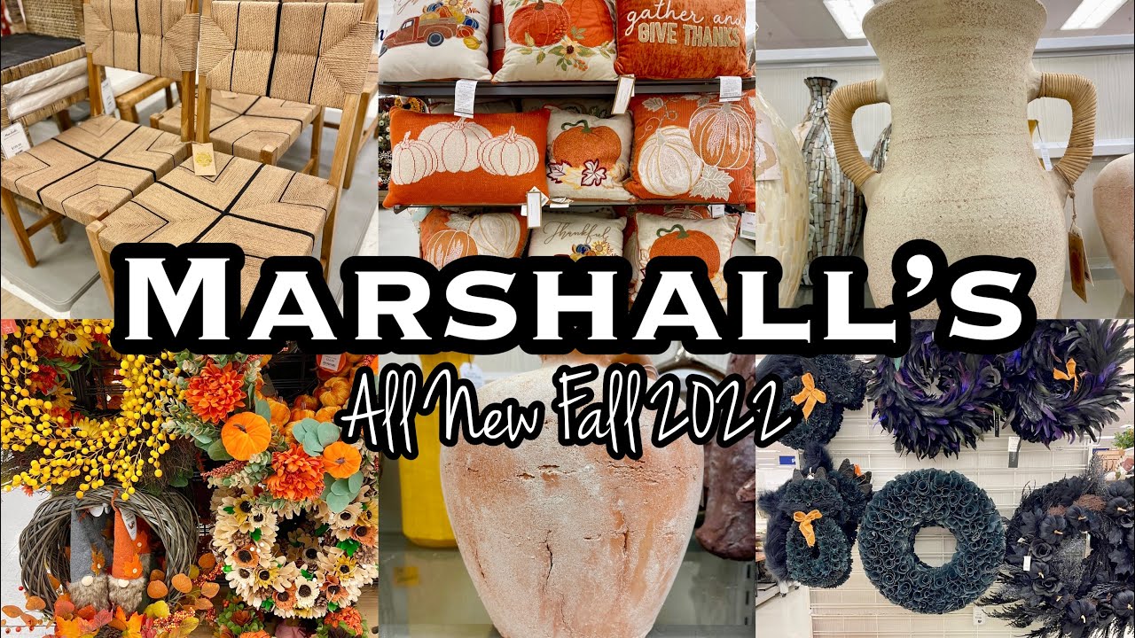 *NEW* MARSHALLS FALL DECOR 2022 &bull; SHOP WITH ME