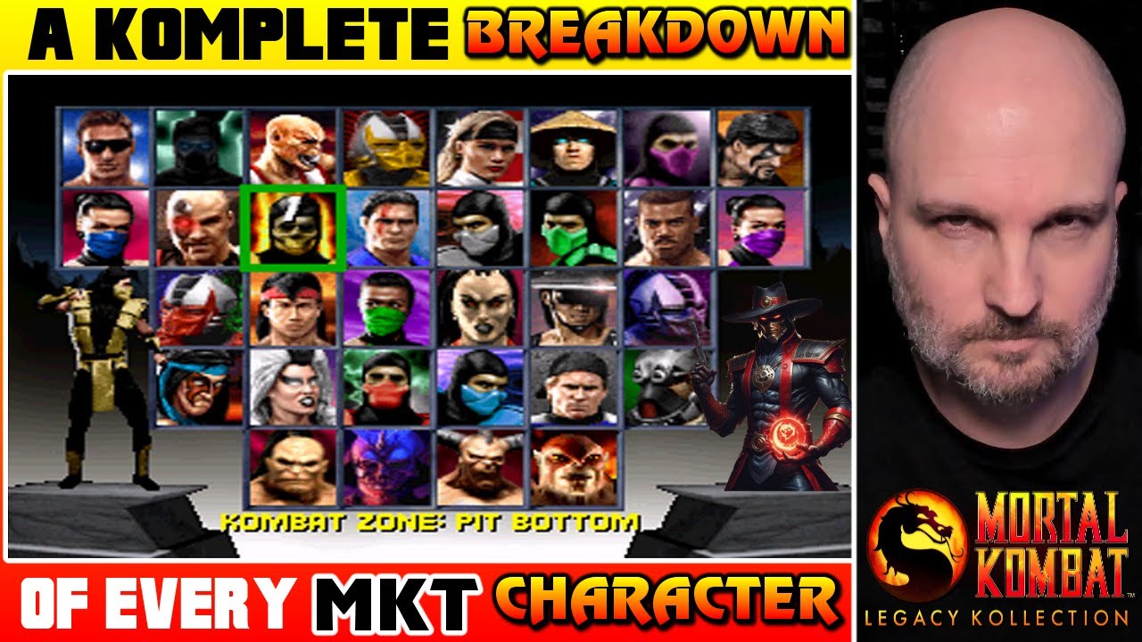 EVERY Character Breakdown For Mortal Kombat Trilogy | Mortal Kombat Legacy Kollection