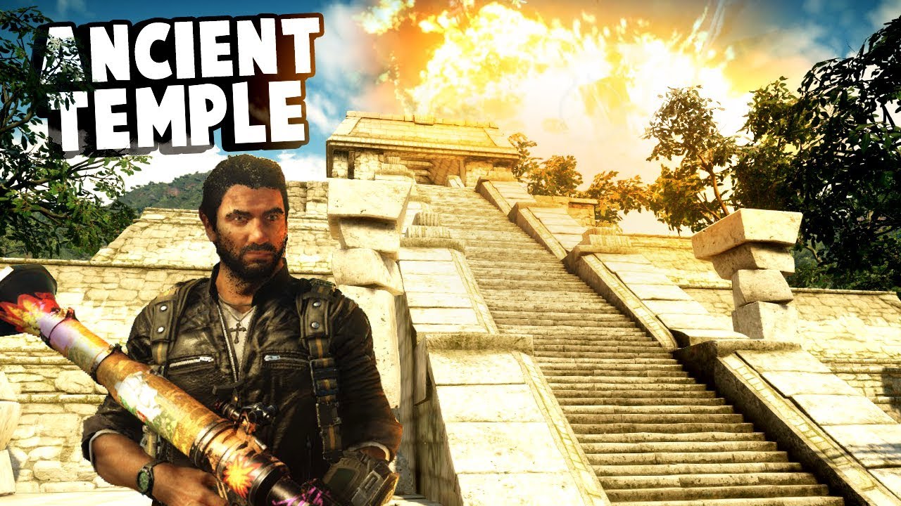 Indiana Jones finds a secret Ancient Mayan Temple in Just Cause 4!