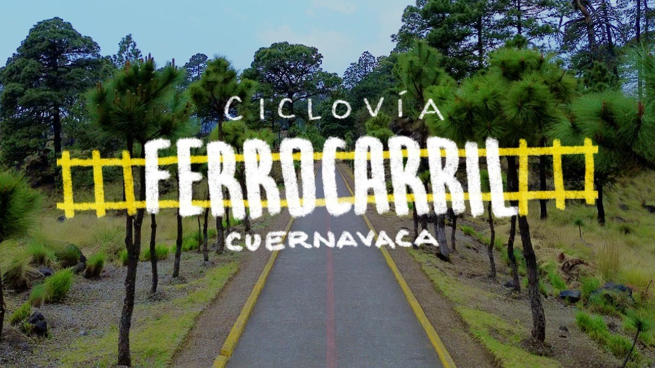 En Bici desde CDMX hasta Tepoztlán | Ciclovía Ferrocarril de Cuernavaca | Bikepacking en México.