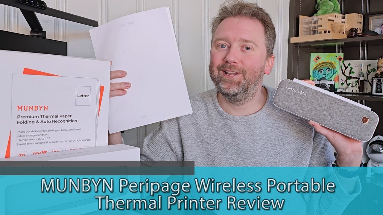 MUNBYN Peripage Wireless Portable Thermal Printer: Honest Review & Setup Guide