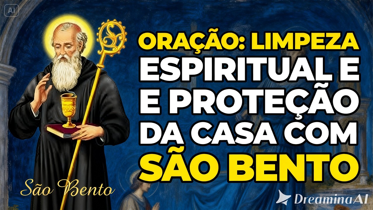 ORAÇÃO DE PROTEÇÃO DA CASA COM SÃO BENTO