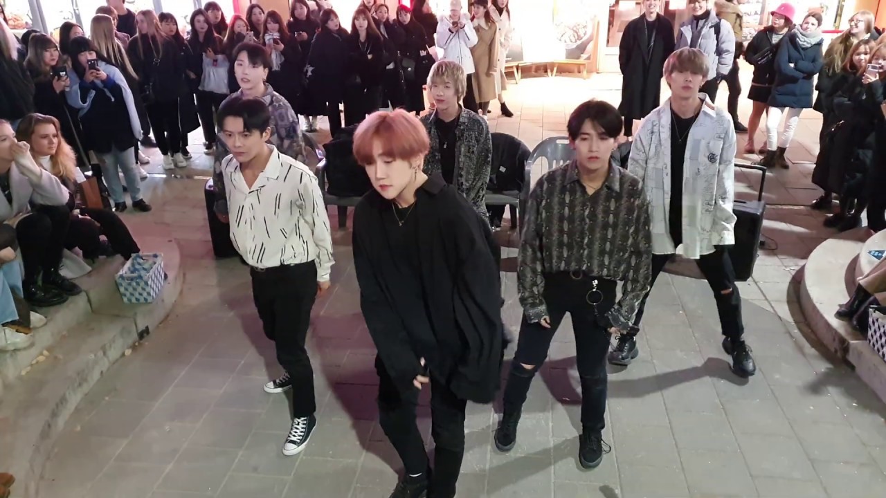 비커즈(Because-킹덤즈(Kingdoms))/ CALL CALL CALL! - SEVENTEEN(세븐틴)/1부-7/ 20191128 홍대버스킹
