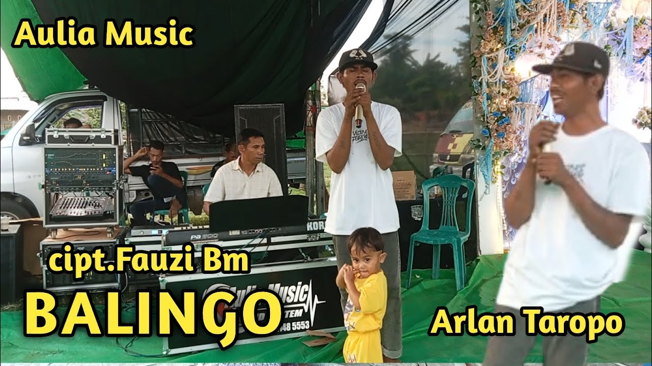 Balingo - Cipta Fauzi Bm || cover by Arlan Taropo ( live Aulia Music )