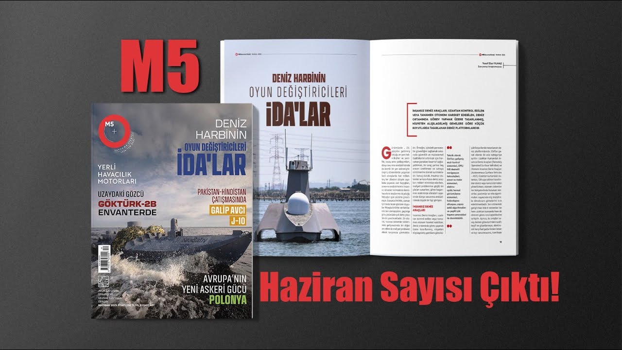M5 DERGİ HAZİRAN SAYISI &Ccedil;IKTI!