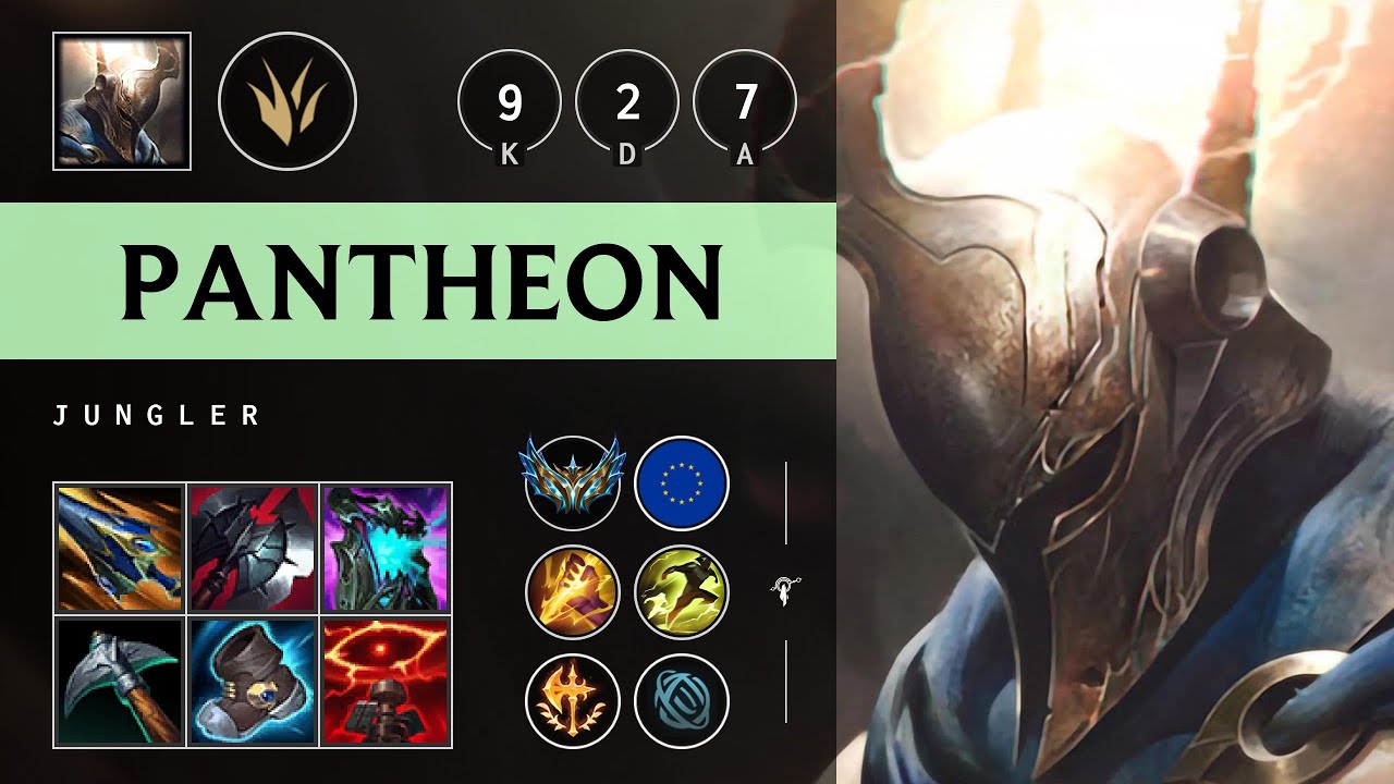 Pantheon Jungle vs Viego - EUW Challenger Patch 25.07
