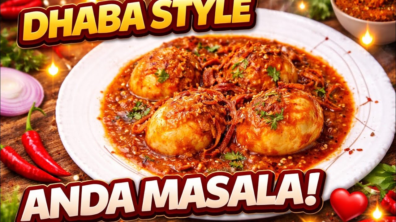 Dhaba style anda masala🥰❤️👌#viral #dhabastyle #andamasala #gulshanrecipevlogs #cooking #trending 