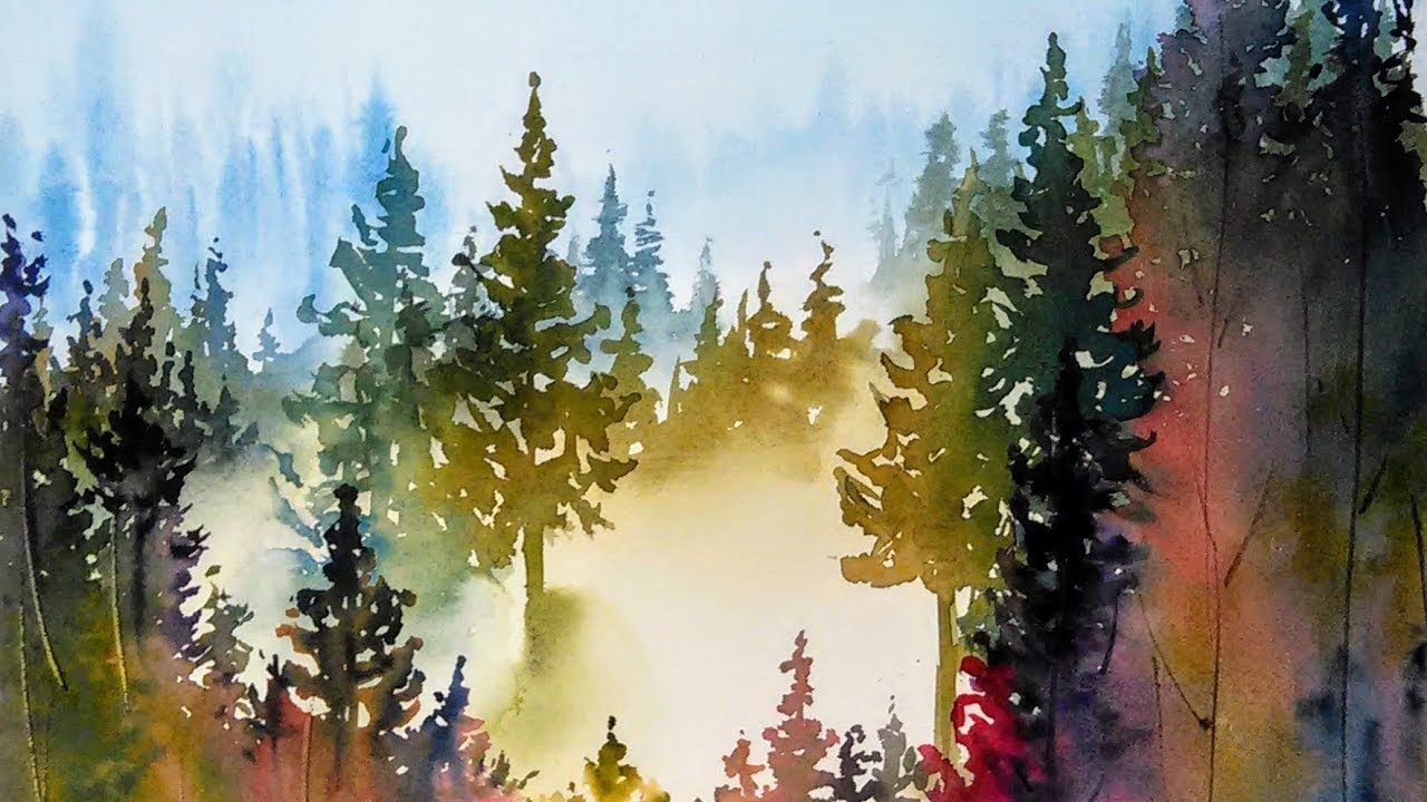 LIVE: Misty Mountains-Trees in the Fog 12:30pm ET