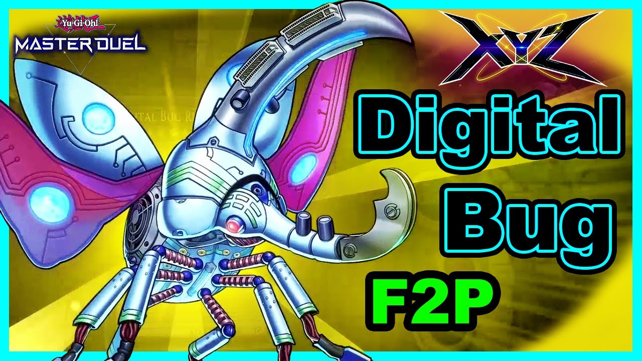 DIGITAL BUG, Fun F2P deck for XYZ Fest Exhibition event in Master Duel [Yu-Gi-Oh! Master Duel]