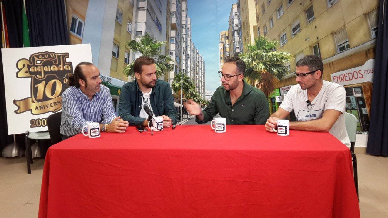Carnaval y Punto Tv. Entrevista a Manuel Morera e Iván Romero. 30-11-2017.