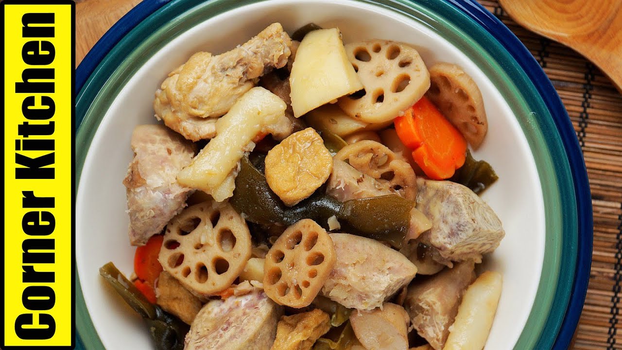 九州鄉土料理代表「筑前煮」媽媽們都會煮！| Chikuzenni筑前炊き [角落廚房|Corner Kitchen]