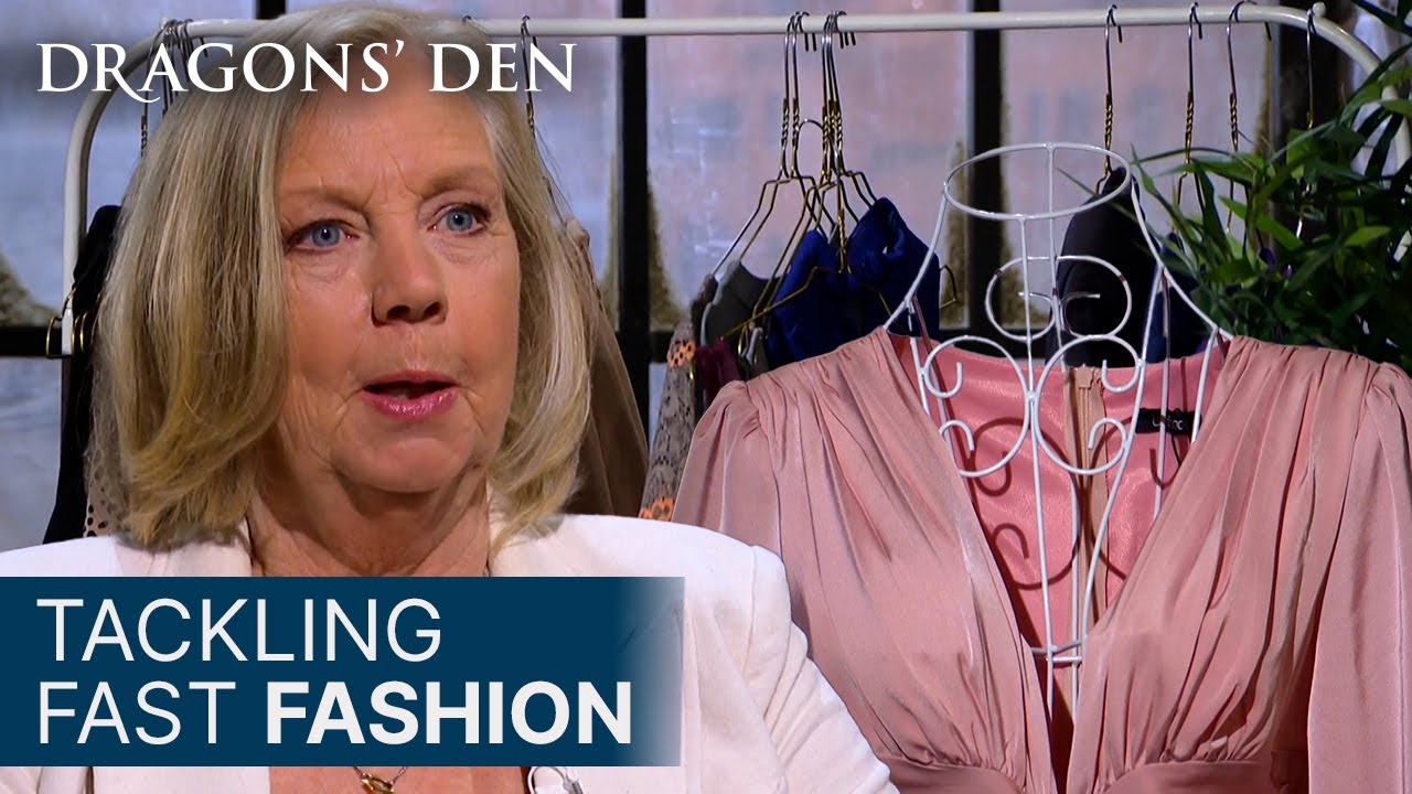 Fashion Reporter Turned Entrepreneur Pitches New Business Concept | Dragons' Den