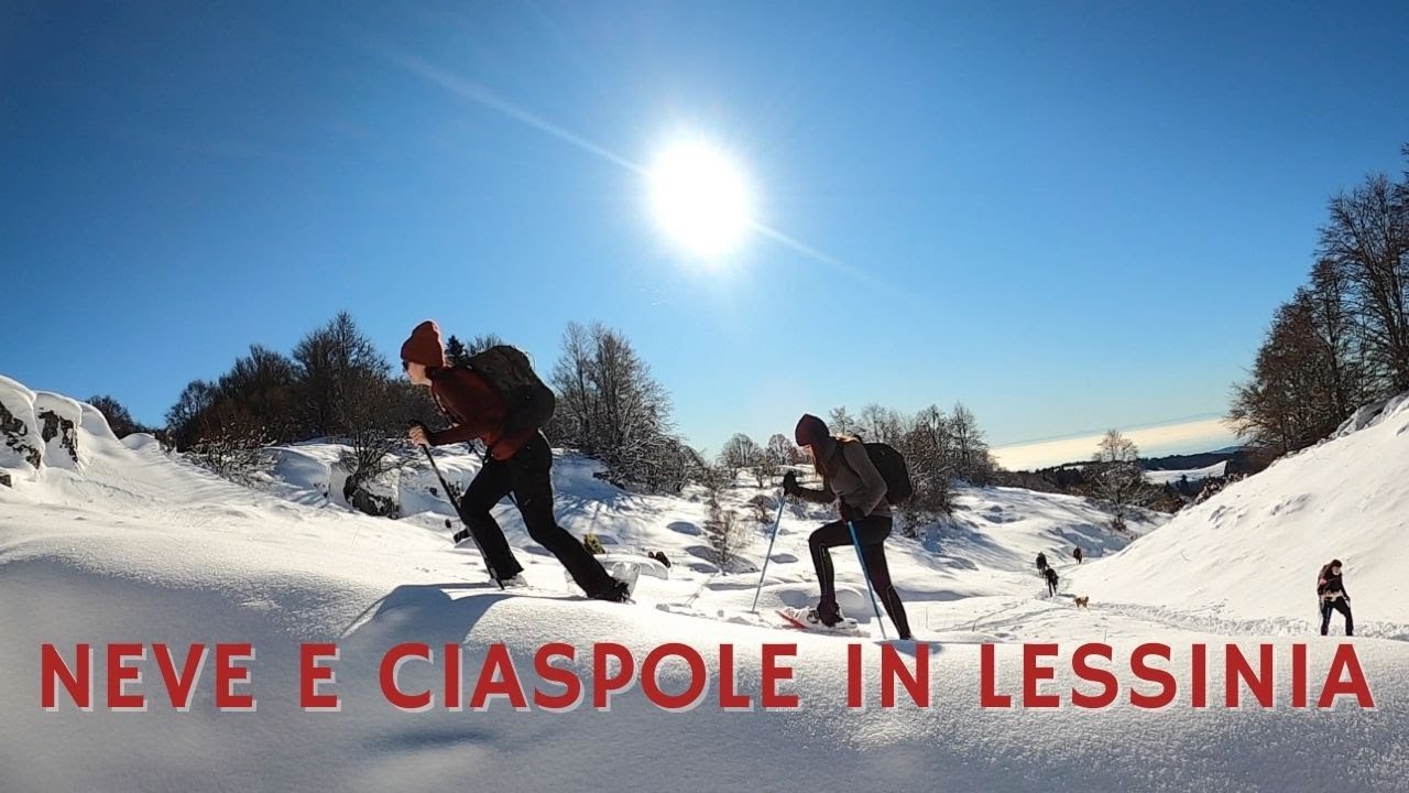 Neve e ciaspole in Lessinia! 🎅🏼