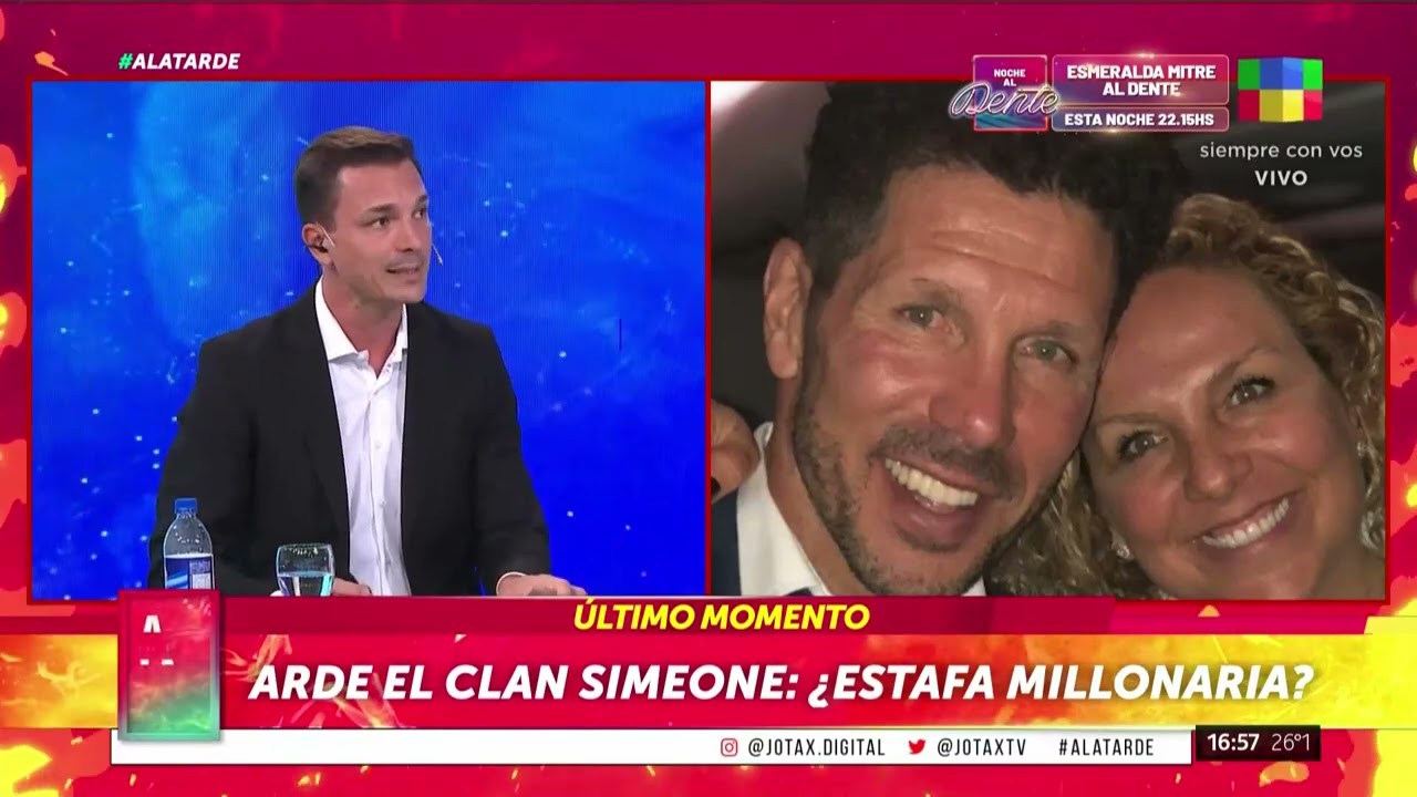 Arde el clan Simeone: el escándalo de los 11 millones de dólares