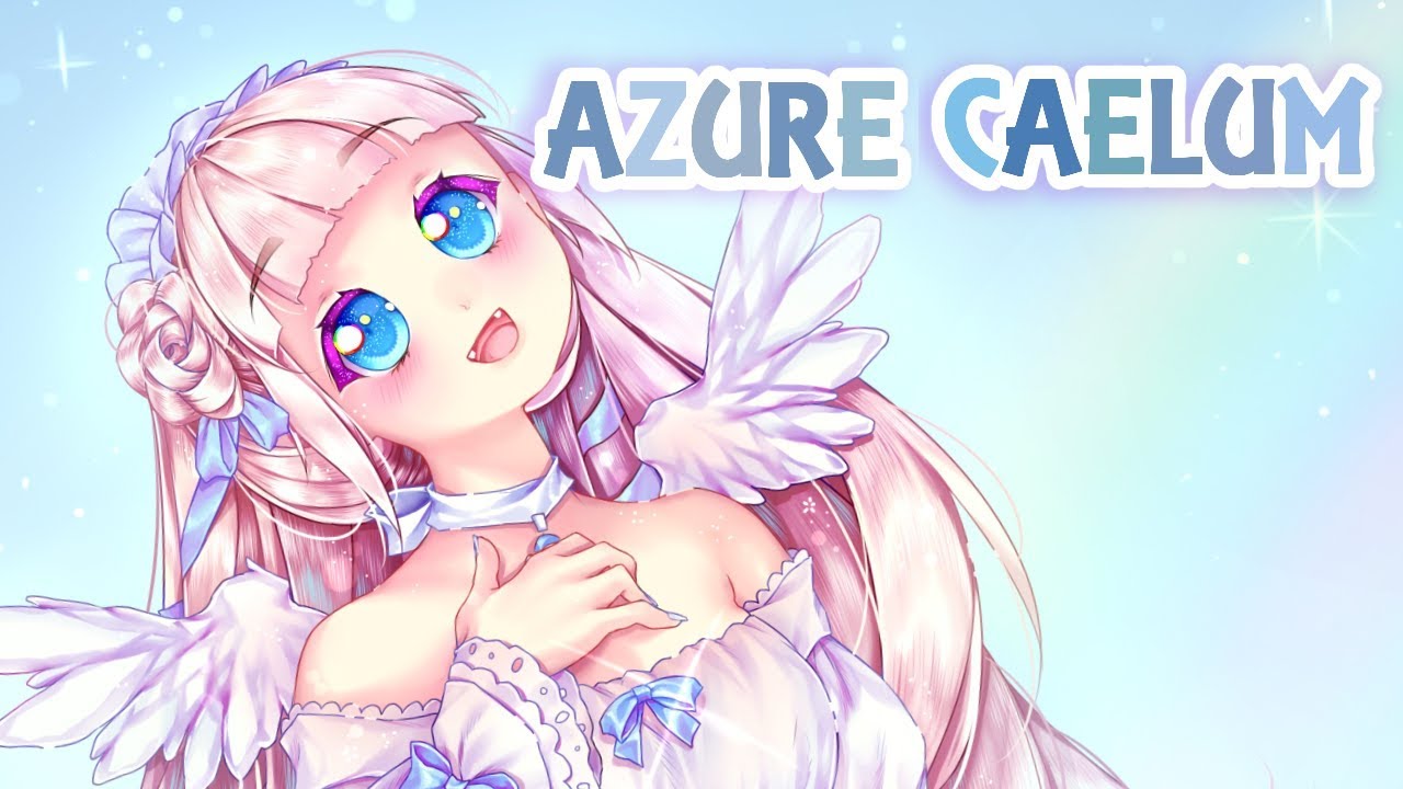 [Paint Tool SAI] The Angelic Being ~ (Azure Caelum) ★