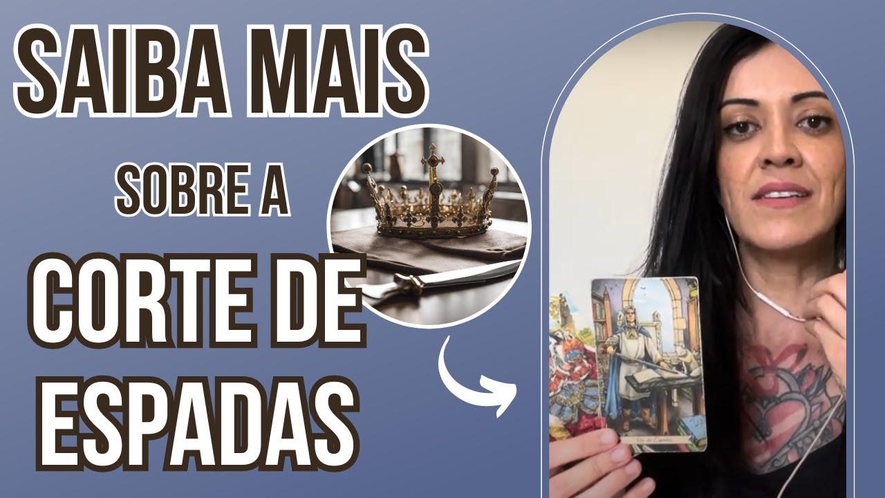 A CORTE DE ESPADAS! ⚔️🗡️♠️ Pajem, Cavaleiro, Rainha e Rei! 👑