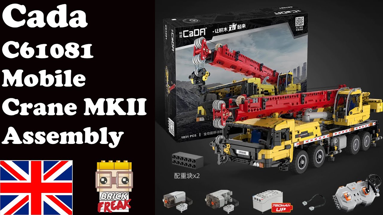 Cada C61081 - Mobile Crane MKII - Assembly