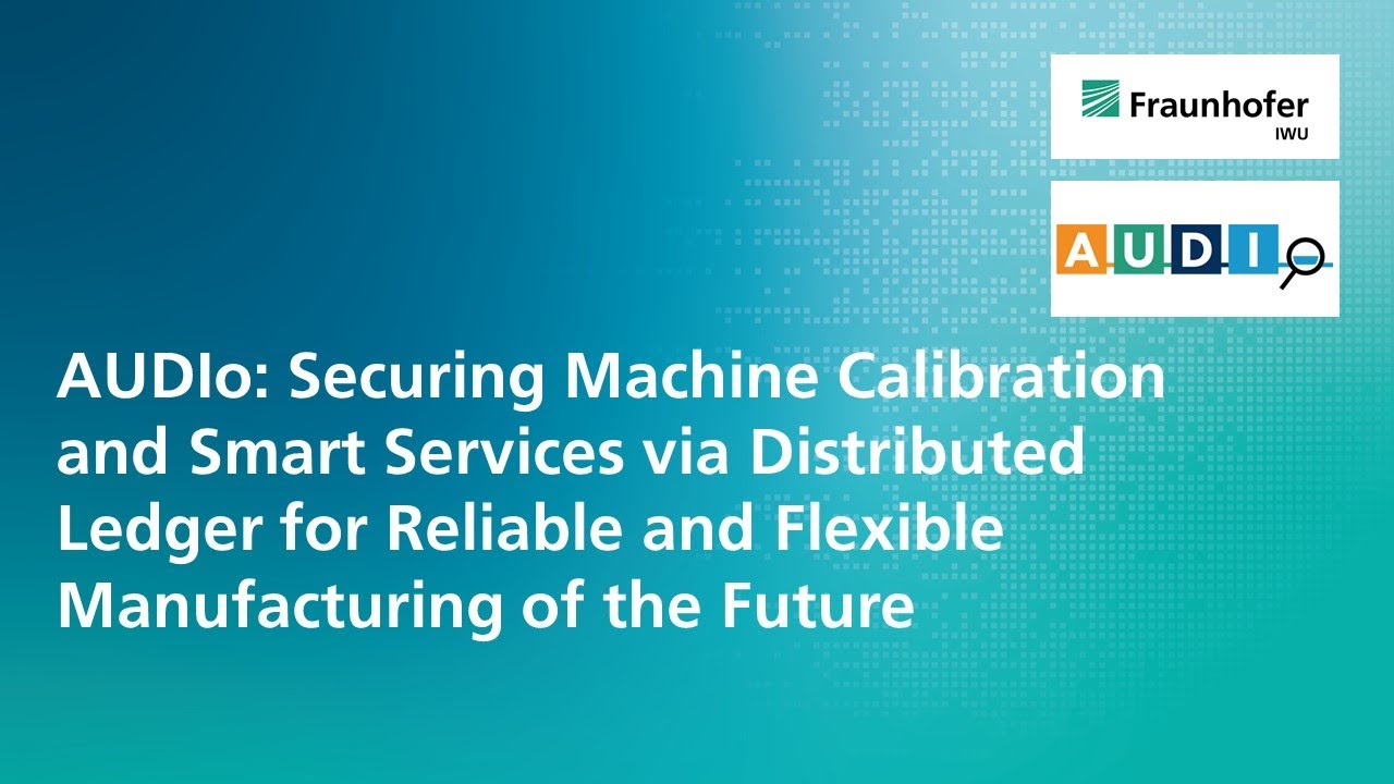 AUDIo: Securing Machine Calibration and Smart Services via Distributed Ledger
