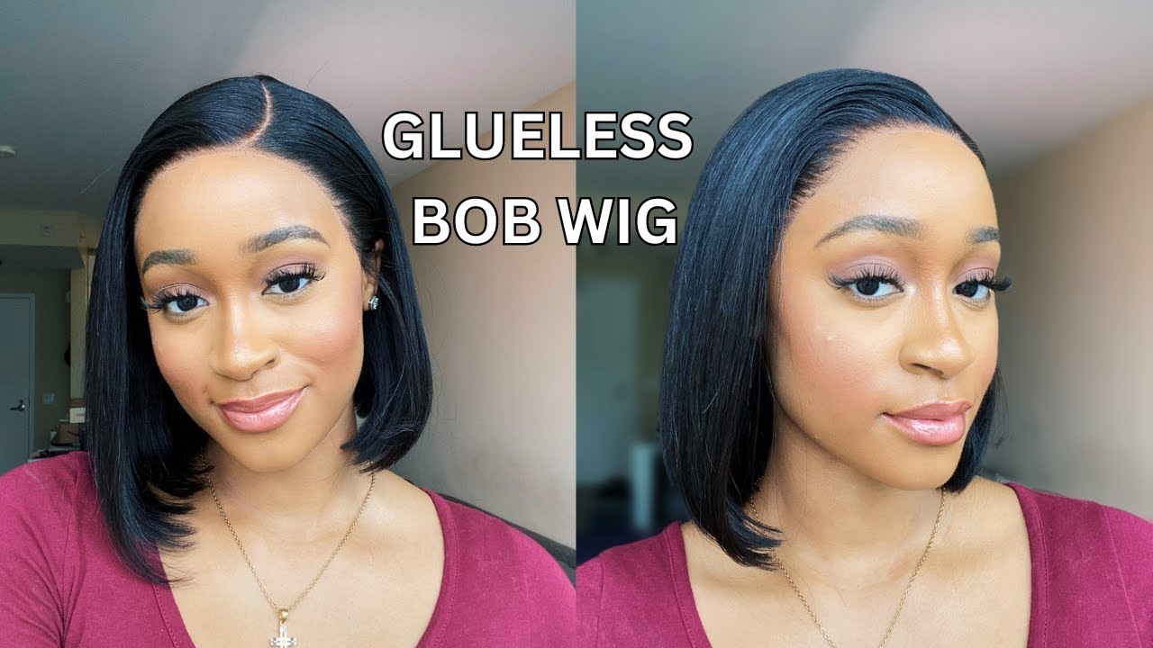 ONLY $78?! YOU NEED THIS BOB WIG! GLUELESS T-PART SWISS LACE WIG | Luvme hair