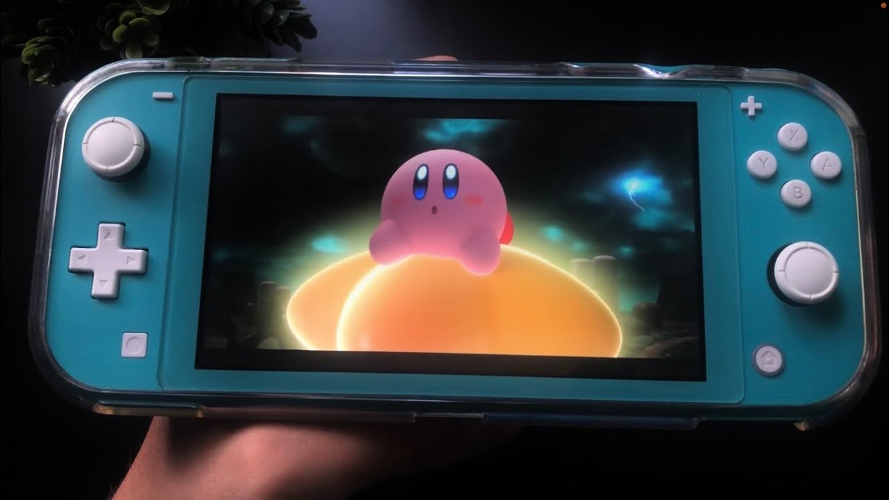 Kirby y la tierra olvidada Nintendo Switch Lite Gameplay