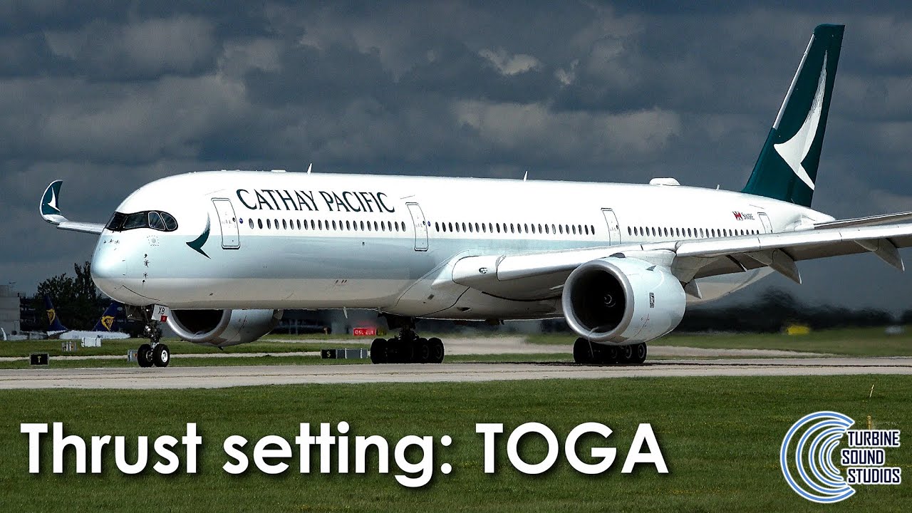 Cathay Pacific A350-1041 MAX POWER takeoff!!!