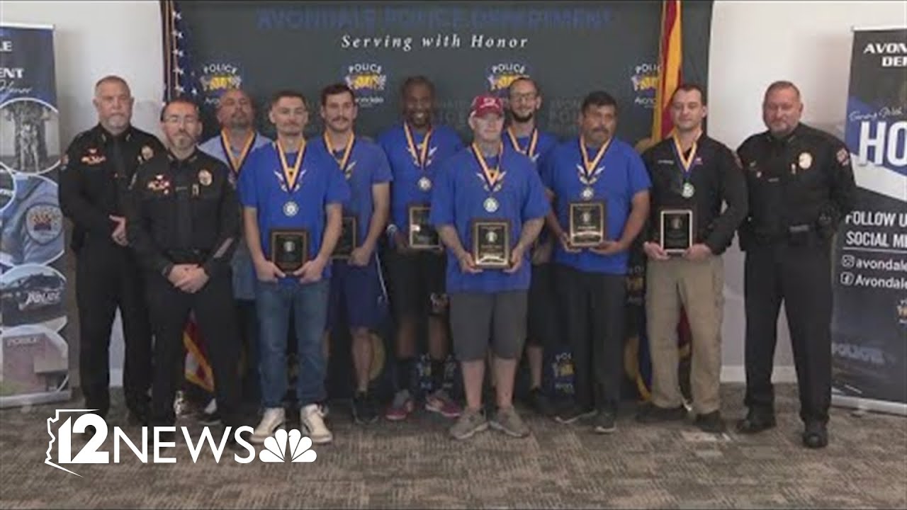 Avondale police honor men who helped rescue kidnapped Avondale girl