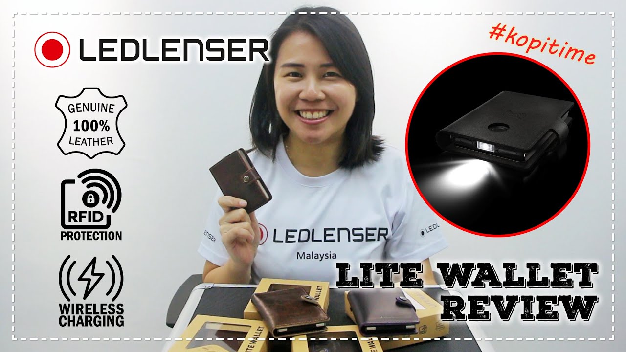 The Ledlenser RFID Lite Wallet - LED Lenser Malaysia RFID Proof Wallet