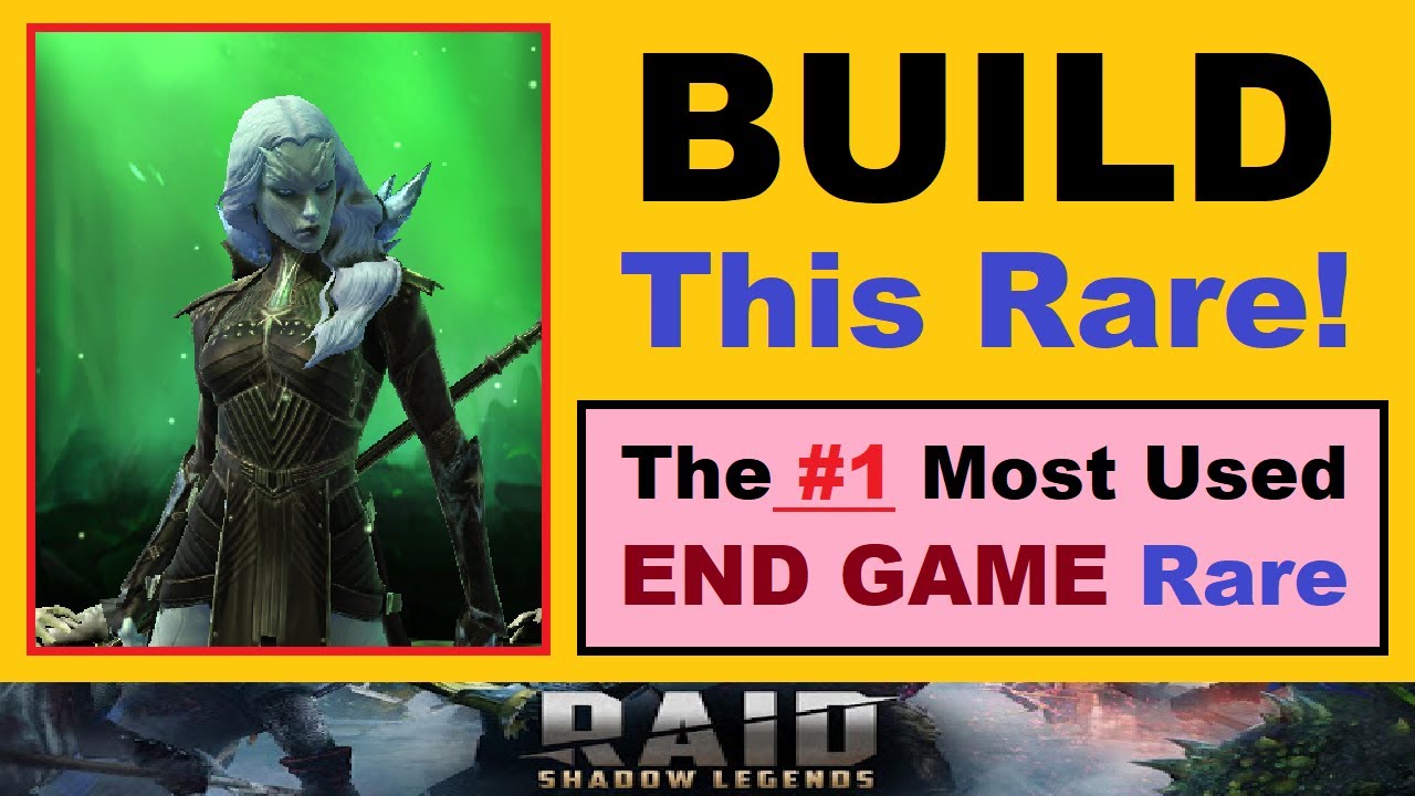 ~BUILD THIS RARE!~ The #1 Most Used *END GAME VIABLE* Rare Champion in RAID: Shadow Legends