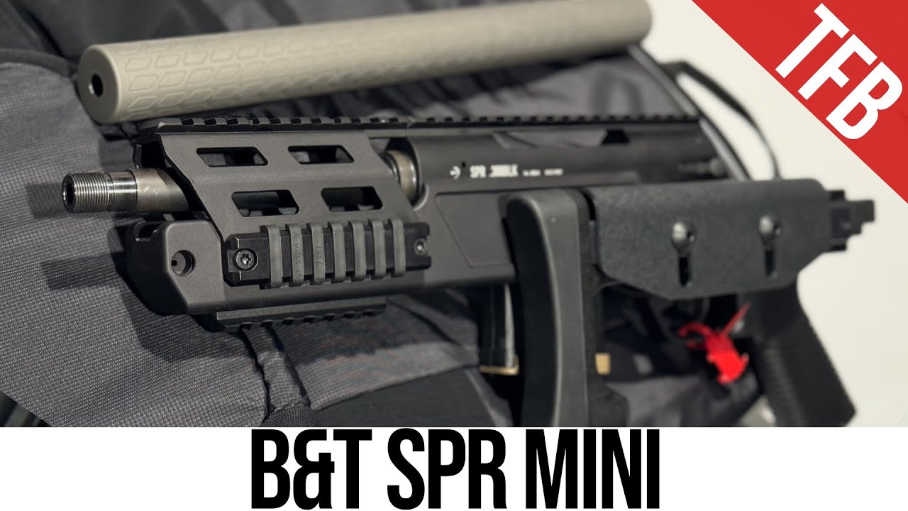 B&T SPR Mini: компактная точность и бесшумная скрытность | SHOT Show 2025