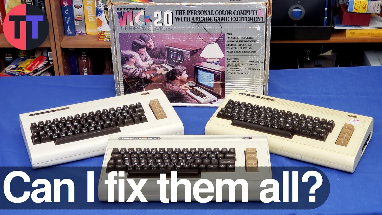 Commodore VIC-20 Repair-a-thon