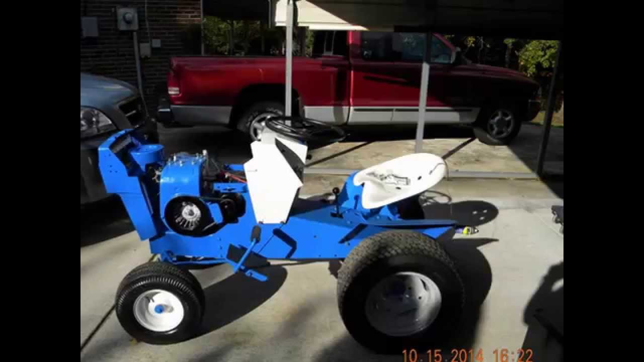 1966 Sears Suburban 12 Garden Tractor Restoration
