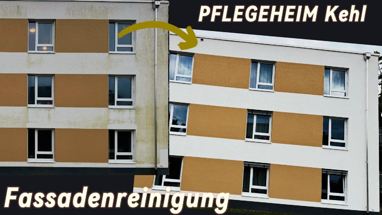 Pflegeheim Kehl entscheidet sich für Fassadenreinigung von Samson-Cleanjet