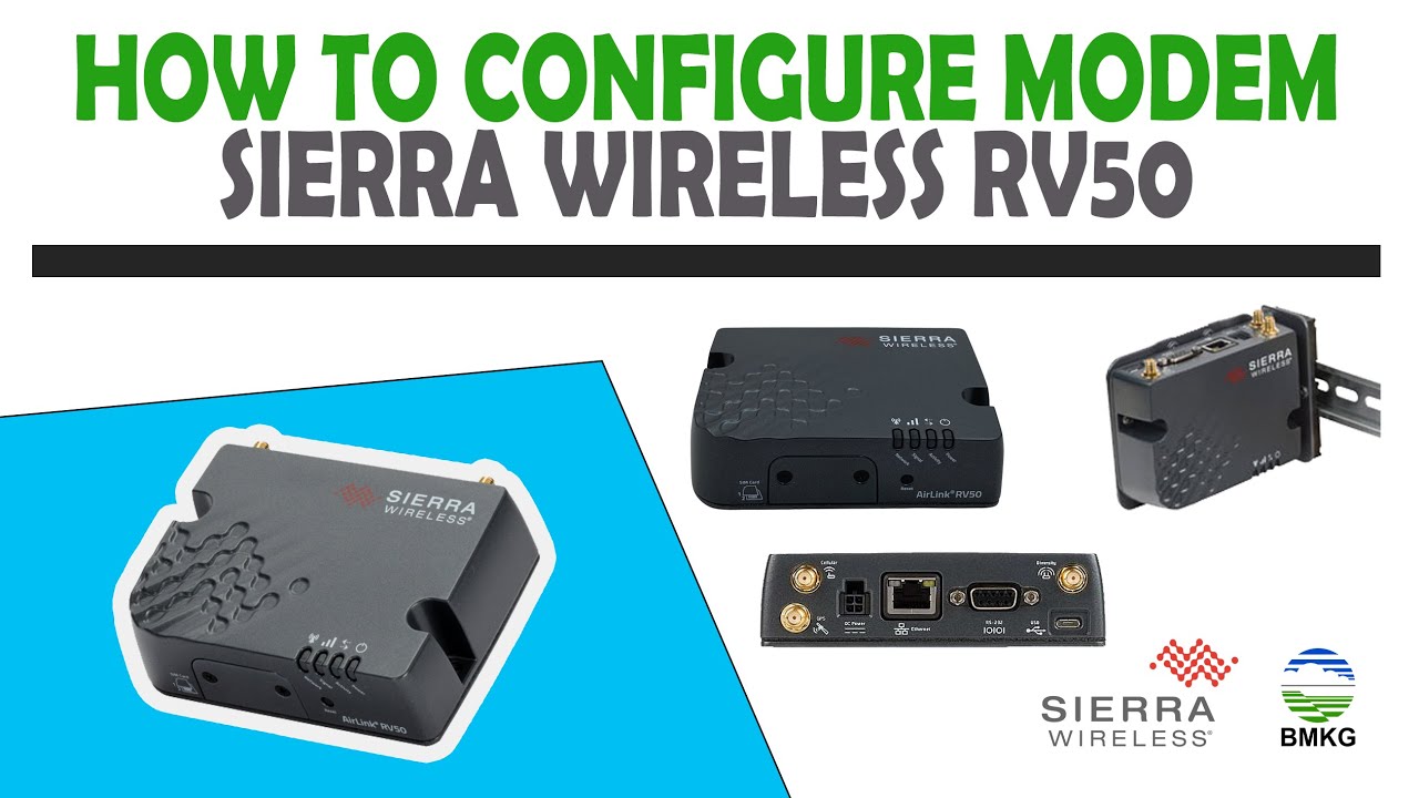 How To Configure Modem Sierra RV50
